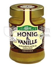 Produktabbildung: Allos Honig & Vanille 250 g