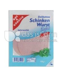 Produktabbildung: Gut & Günstig Delikatess Schinken Wurst light 100 g