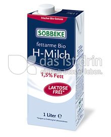 Produktabbildung: Söbbeke fettarme Bio H-Milch 1 l