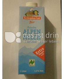 Produktabbildung: Berchtesgadener Land Bio Frische Alpenmilch fettarm 1 l
