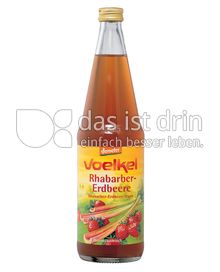 Produktabbildung: Voelkel Rhabarber-Erdbeer-Trunk 700 ml