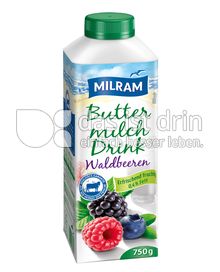 Produktabbildung: MILRAM Buttermilch Drink Waldbeeren 750 g