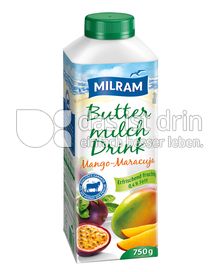 Produktabbildung: MILRAM Buttermilch Drink Mango-Maracuja 750 g