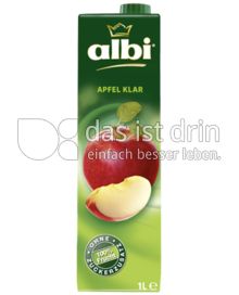 Produktabbildung: albi Apfel klar 1 l