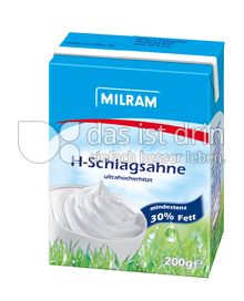 Produktabbildung: MILRAM H-Schlagsahne 30% 200 g