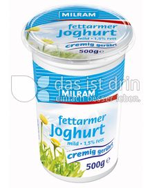 Produktabbildung: MILRAM fettarmer Joghurt Natur 500 g
