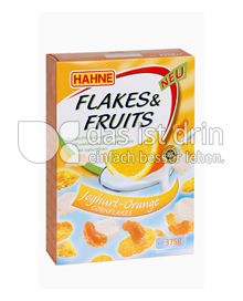 Produktabbildung: Hahne Flakes & Fruits Joghurt Orange 375 g