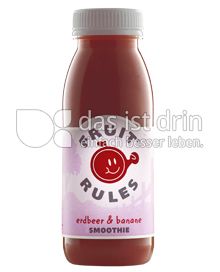 Produktabbildung: FRUIT RULES Erdbeer & Banane 250 ml
