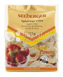 Produktabbildung: Seeberger Apfelringe extra 125 g