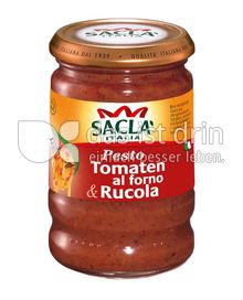 Produktabbildung: Saclà Pesto Tomaten al forno & Rucola 190 g