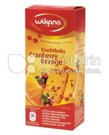 Produktabbildung: Wikana Fruchtkeks Cranberry-Orange 175 g