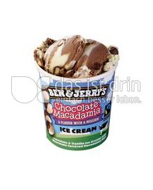 Produktabbildung: Ben & Jerry's Chocolate Macadamia Ice Cream 500 ml