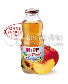 Produktabbildung: Hipp Tee & Frucht Rotbusch-Tee mit Pfirsich-Apfelsaft 0,5 l