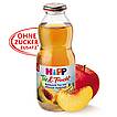 Produktabbildung: Hipp Tee & Frucht  Rotbusch-Tee mit Pfirsich-Apfelsaft 0,5 l