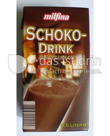 Produktabbildung: milfina Schoko-Drink aus Vollmilch 0,5 l