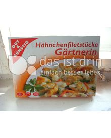 Produktabbildung: Gut & Günstig Hähnchenfiletstücke Gärtnerin 450 g