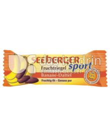 Produktabbildung: Seeberger Fruchtriegel Banane-Dattel 35 g
