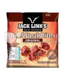 Produktabbildung: Jack Link's Meat Snacks Beef Steak Bites 75 g