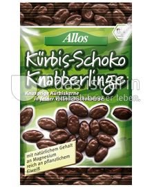 Produktabbildung: Allos Kürbis-Schoko Knabberlinge 50 g