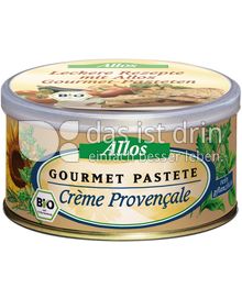 Produktabbildung: Allos Gourmet Pastete Crème Provencale 125 g