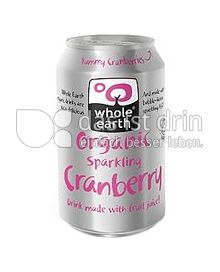 Produktabbildung: Whole Earth Organic Sparkling Cranberry 330 ml