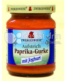 Produktabbildung: Zwergenwiese Brotaufstrich Paprika-Gurke 125 g