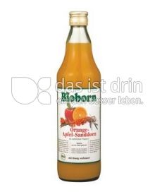 Produktabbildung: Bioborn Orange-Apfel-Sanddor 750 ml