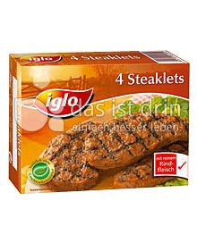 Produktabbildung: iglo 4 Steaklets 300 g