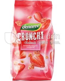 Produktabbildung: dennree Erdbeer-Crunchy 375 g