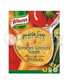 Produktabbildung: Knorr Gemüse satt Sommer Gemüse Suppe 500 ml