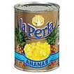 Produktabbildung: La Perla Ananas Stücke  580 ml