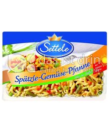 Produktabbildung: Settele Spätzle-Gemüse-Pfanne 1000 g