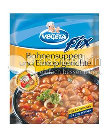 Produktabbildung: Podravka VEGETA  FIX Bohnensuppe und Eintopfgerichte 60 g