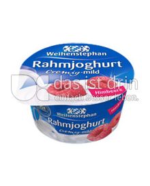 Produktabbildung: Weihenstephan Rahmjoghurt Himbeere 150 g
