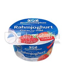 Produktabbildung: Weihenstephan Rahmjoghurt Erdbeere 150 g