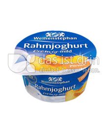 Produktabbildung: Weihenstephan Rahmjoghurt Pfirsich 150 g