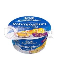 Produktabbildung: Weihenstephan Rahmjoghurt Pfirsich-Maracuja 150 g