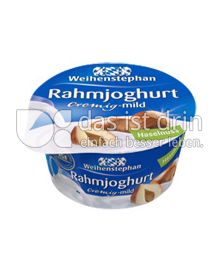 Produktabbildung: Weihenstephan Rahmjoghurt Haselnuss 150 g