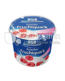 Produktabbildung: Weihenstephan Frischer Fruchtquark Himbeere 500 g
