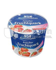 Produktabbildung: Weihenstephan Frischer Fruchtquark Erdbeere 500 g