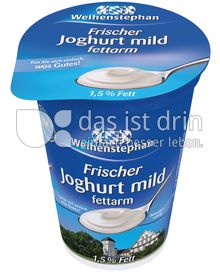 Produktabbildung: Weihenstephan Joghurt mild 1,5% Fett 200 g
