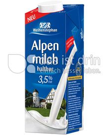 Produktabbildung: Weihenstephan Haltbare Alpenmilch 3,5 % Fett 1 l