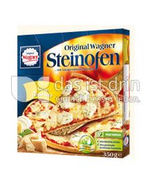 Produktabbildung: Original Wagner Steinofen Pizza Käse-Quartett 350 g