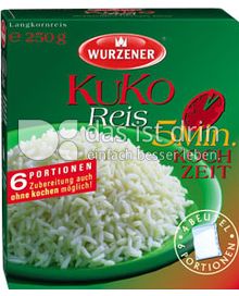Produktabbildung: Wurzener KuKo Reis 250 g