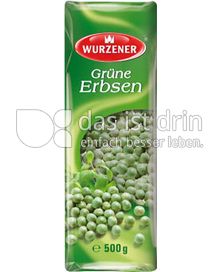 Produktabbildung: Wurzener Grüne Erbsen 500 g
