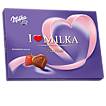 Produktabbildung: Milka I love Milka Erdbeer-Rahm Pralinés  125 g