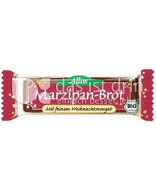 Produktabbildung: Allos Marzipan-Brot mit Weihnachtsnougat 50 g
