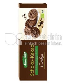 Produktabbildung: Allos Schoko-Kakao Cookies 120 g
