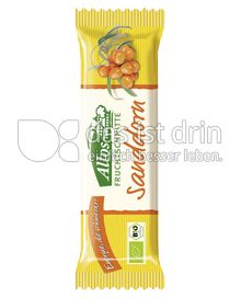 Produktabbildung: Allos Sanddorn-Fruchtschnitte 40 g