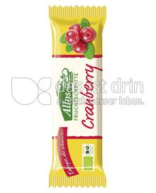 Produktabbildung: Allos Fruchtschnitte Cranberry 40 g